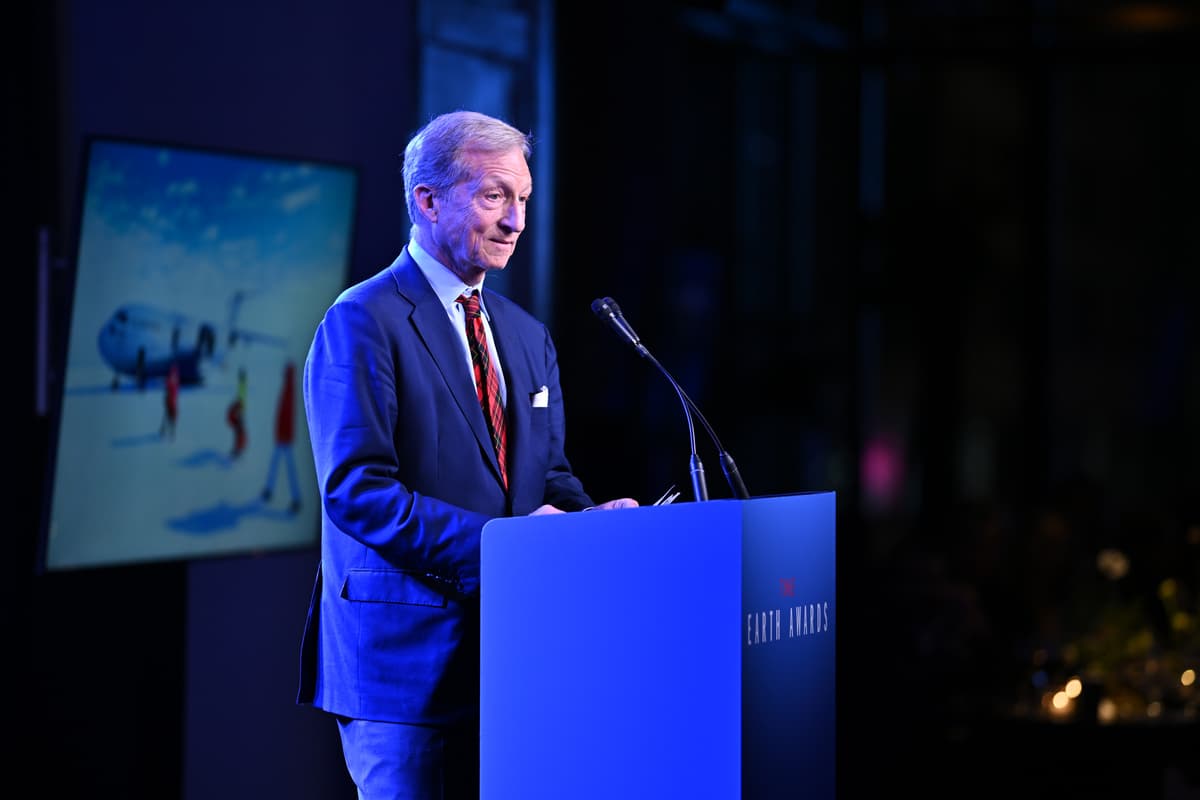 Tom Steyer on April 24, 2024 at New York City. 