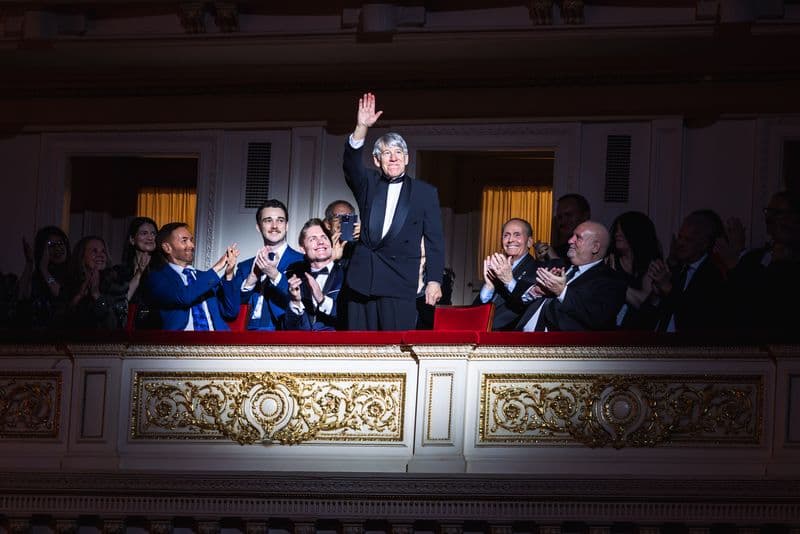 Stephen Schwartz being honored by the New York Pops.