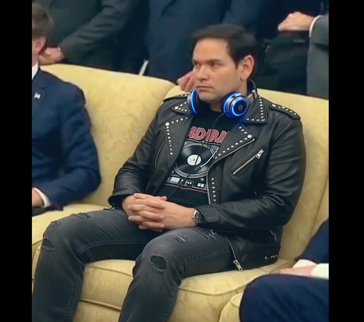 After attending a wedding on May 2, 2026, where he put the DJ's earphones up to his ear, Secretary of State Marco Rubio has inspired a new version of the highly popular meme known as the 'Secretary of Everything,' in which he is shown taking on a series of odd jobs.