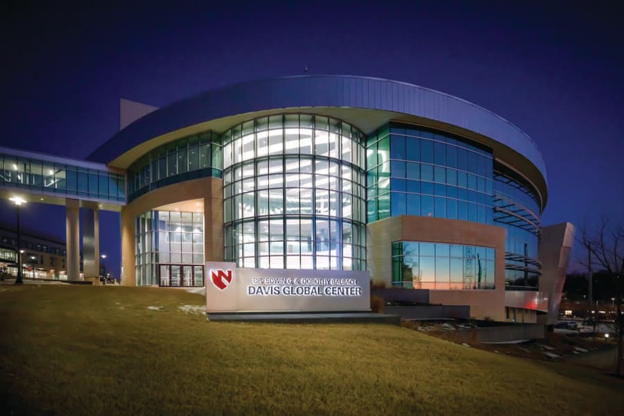 The Dr. Edwin G. & Dorothy Balbach Davis Global Center at the University of Nebraska Medical Center houses the nation's only federally funded quarantine unit for housing people who may have been exposed to high-consequence infectious diseases.
