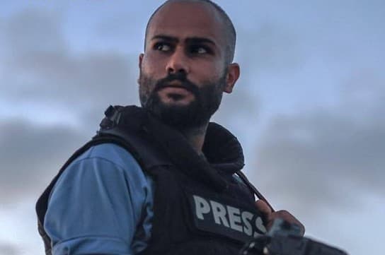 A pro-Israel media watchdog group is questioning the Pulitzer Board’s decision to honor Palestinian news photographer Saher Alghorra, seen here.