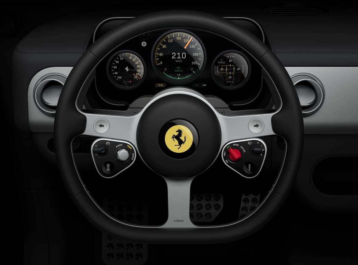 Ferrari Luce Interior.