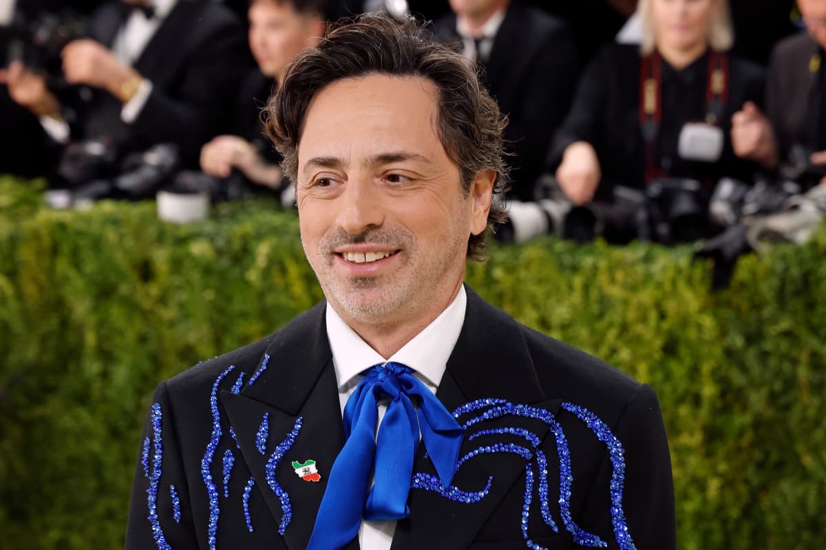 Google cofounder Sergey Brin, who left California to avoid a wealth tax, at the 2026 Met Gala on May 04, 2026.