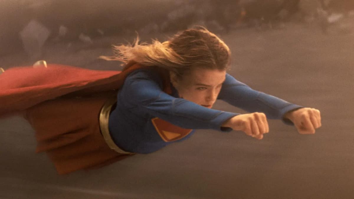 Milly Alcock in 'Supergirl.'