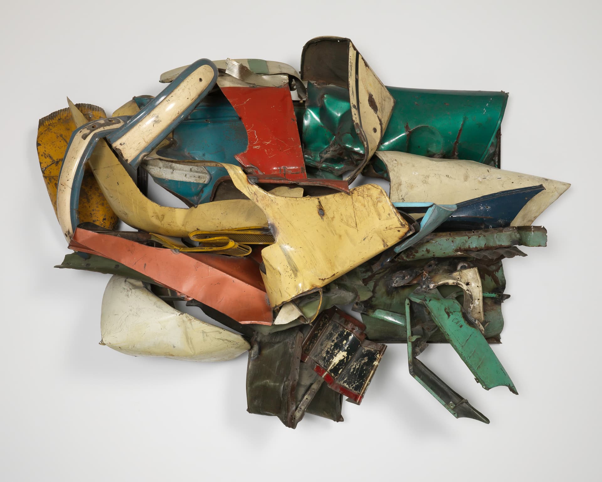 'Dolores James,' by John Chamberlain, 1962. Detail.