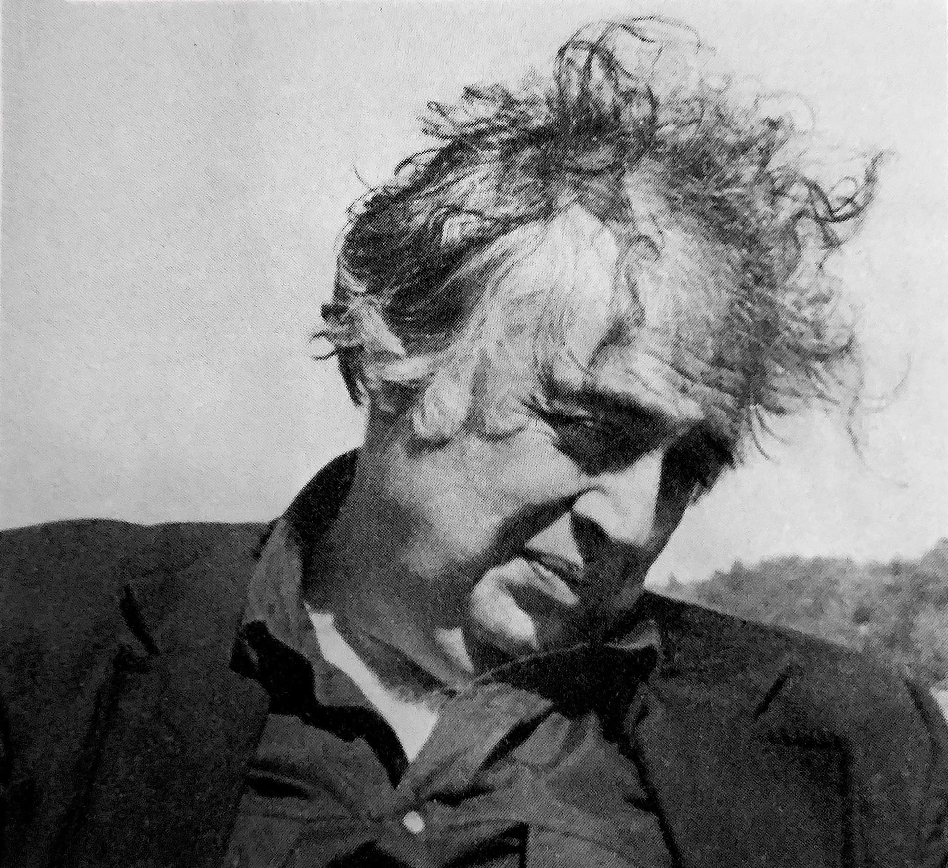 Dusk jacket photograph for Harold Blooms 'Agon: Towards a Theory of Revisionism,' 1982. 