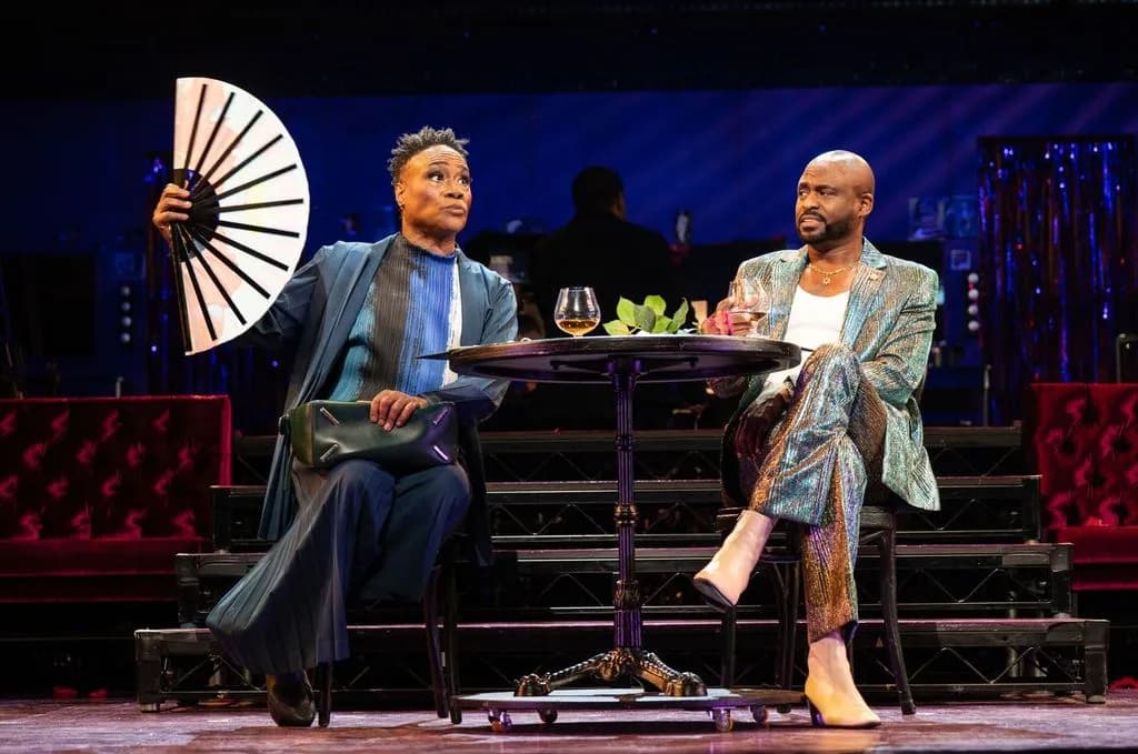 Billy Porter and Wayne Brady in 'La Cage aux Folles.'