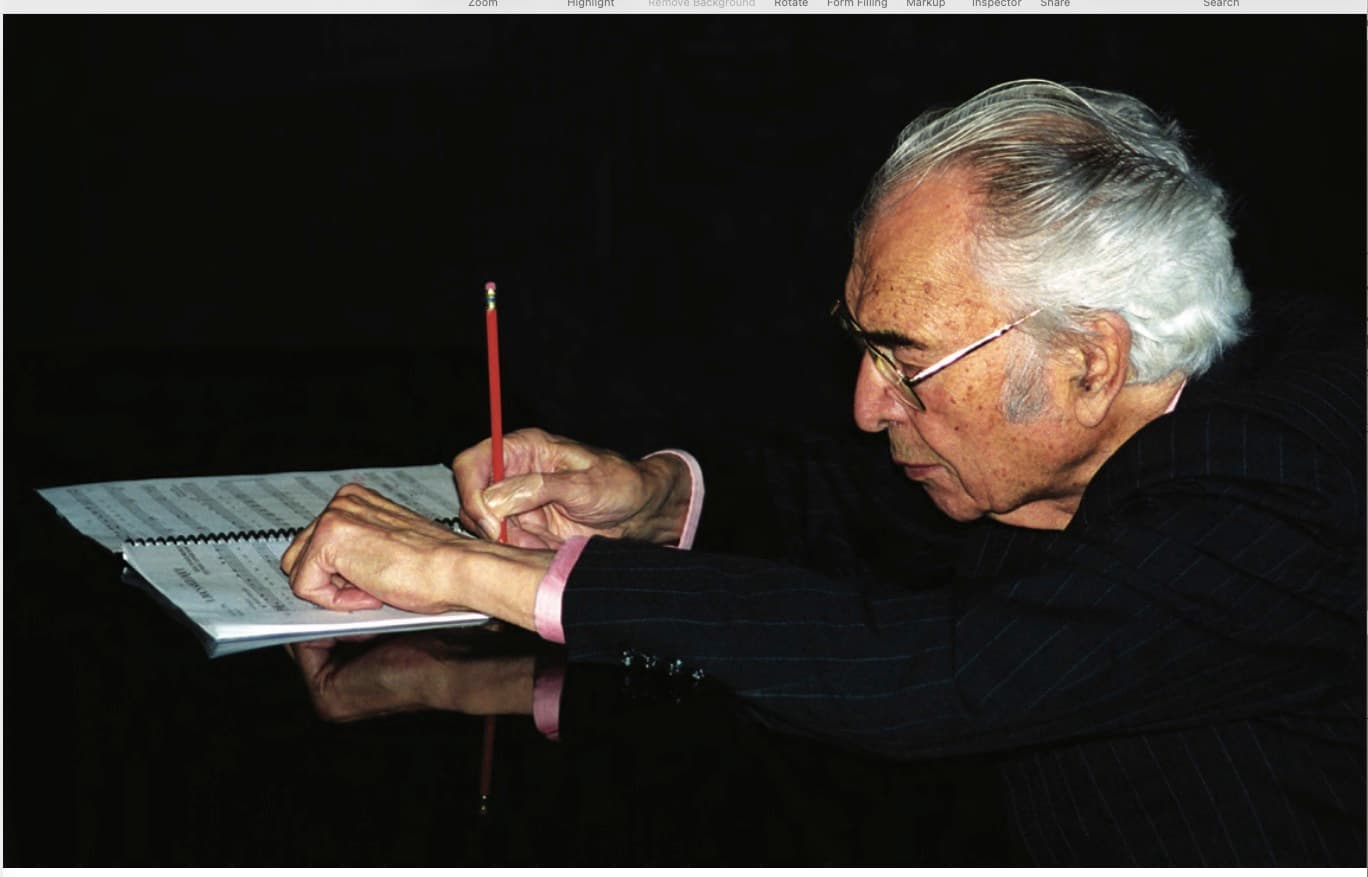 Dave Brubeck photographed by Hank O'Neal.