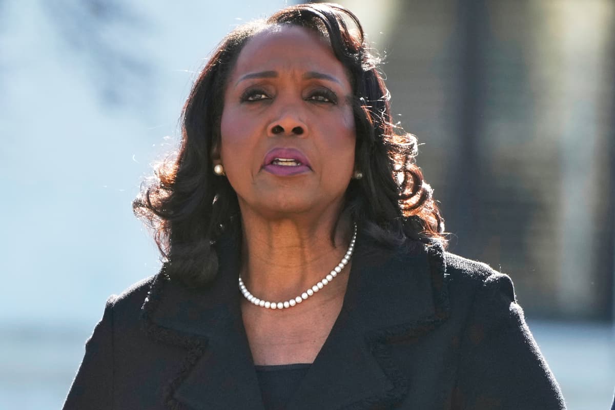 A Federal Reserve governor, Lisa Cook, outside the Supreme Court, January 21, 2026.