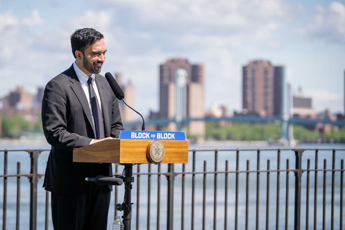 Mayor Zohran Mamdani at Astoria, May 28, 2026. 