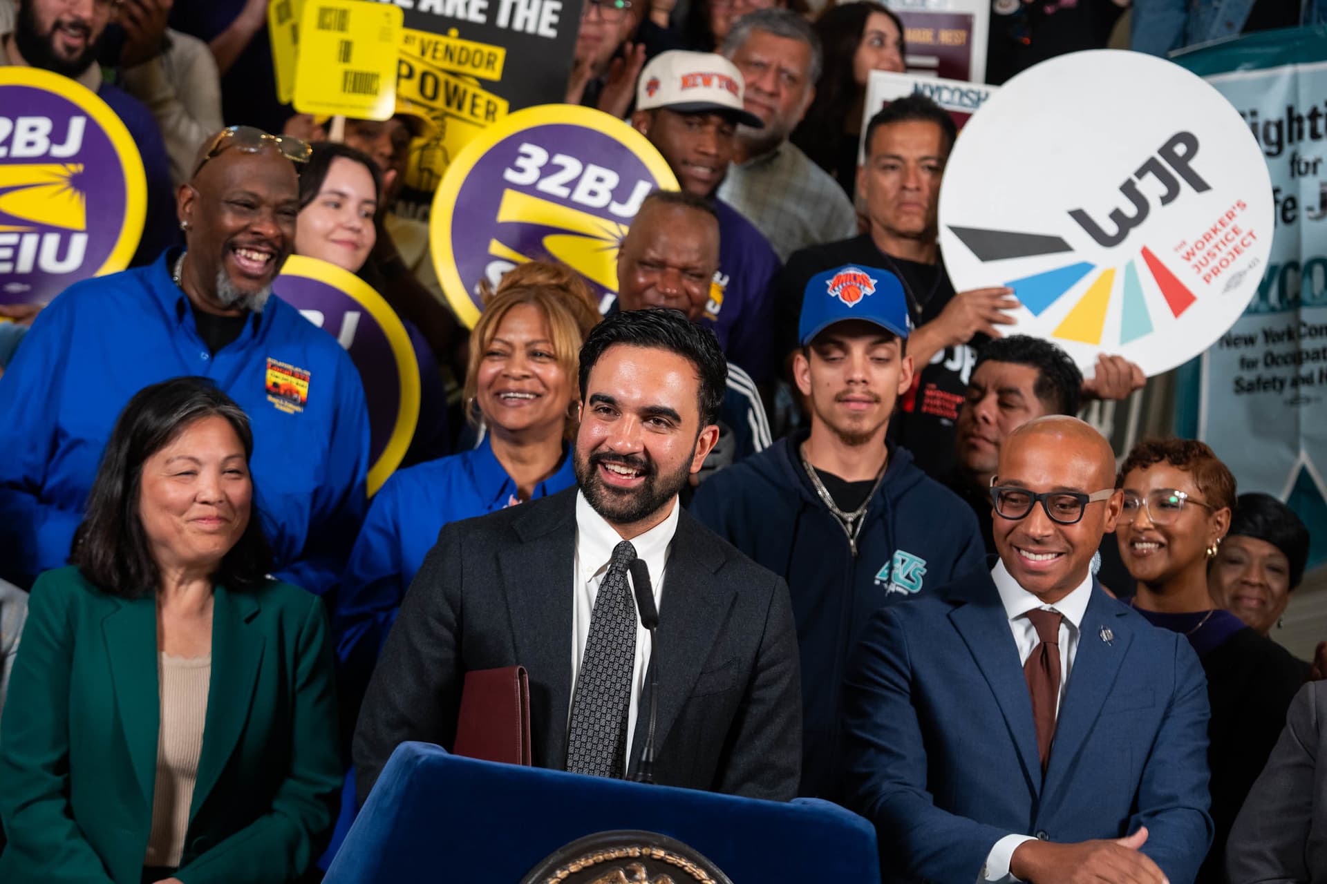 Mayor Zohran Mamdani at City Hall, June 22, 2026.