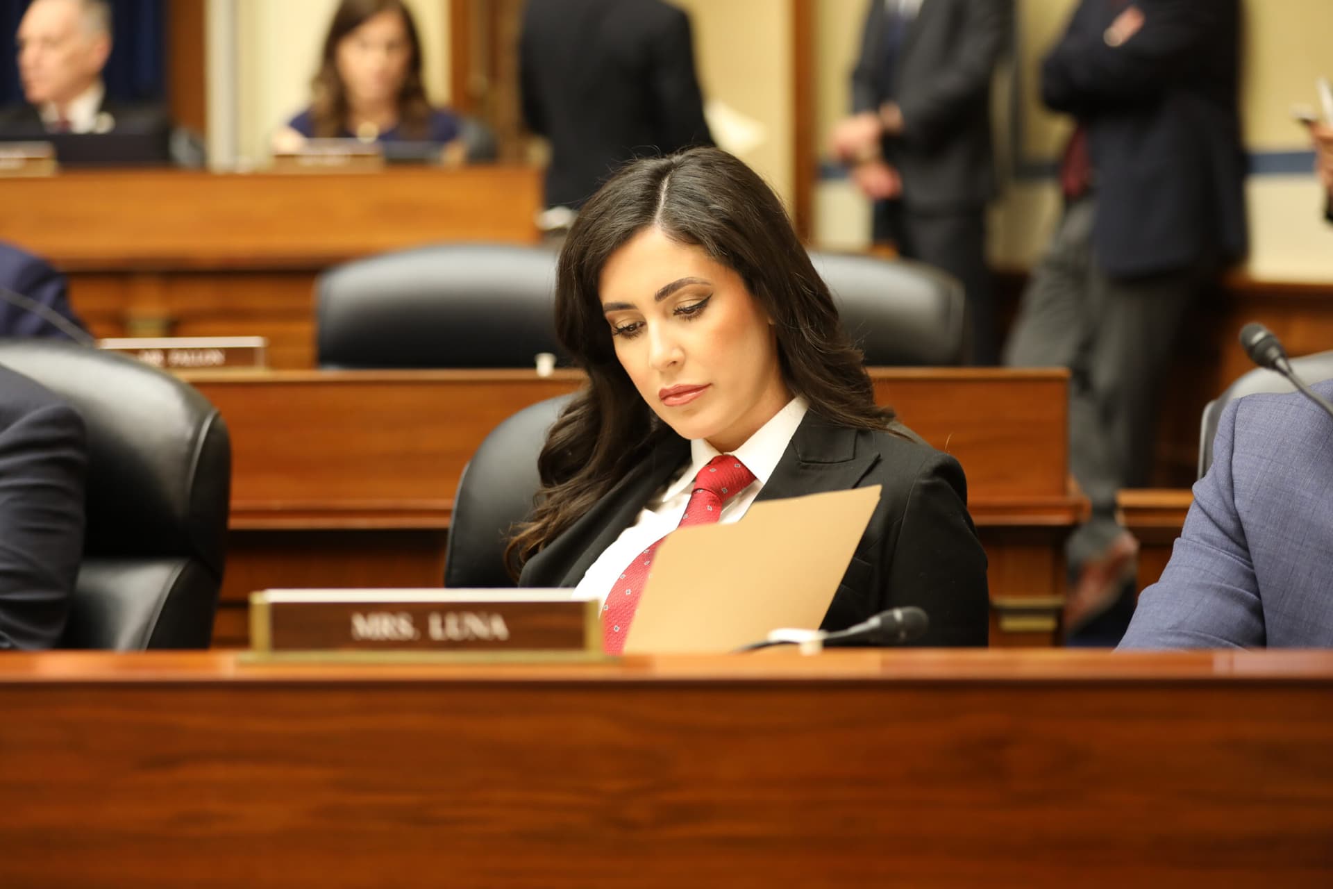 Representative Anna Paulina Luna led a group of holdouts refusing to allow votes on the House floor in protest of the Senate's refusal to take up the SAVE America Act.