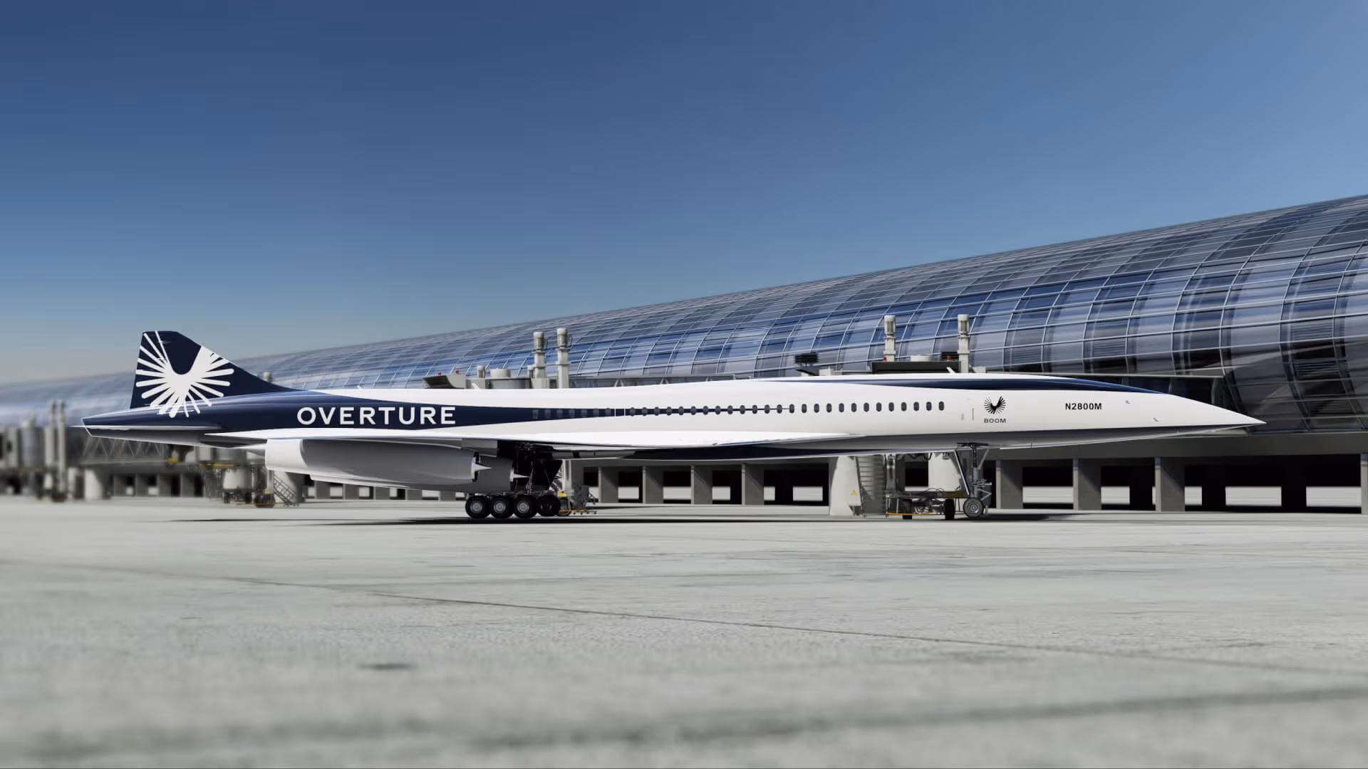 Boom Supersonic's Overture aircraft is said to be able to travel between New York and London in three hours and 40 minutes.