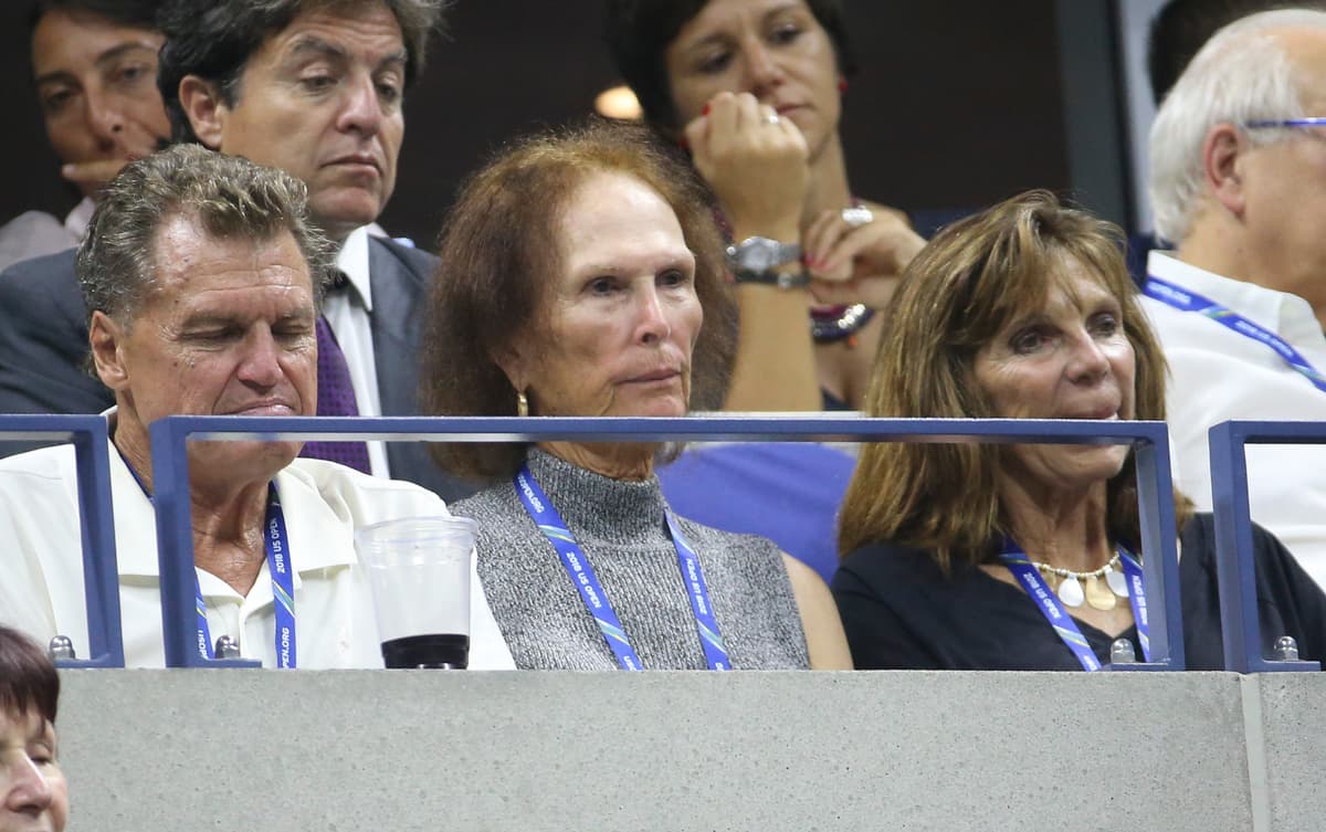Renee Richards attends day 10 of the 2018 tennis US Open on Arthur Ashe stadium at the USTA Billie Jean King National Tennis Center on September 5, 2018.