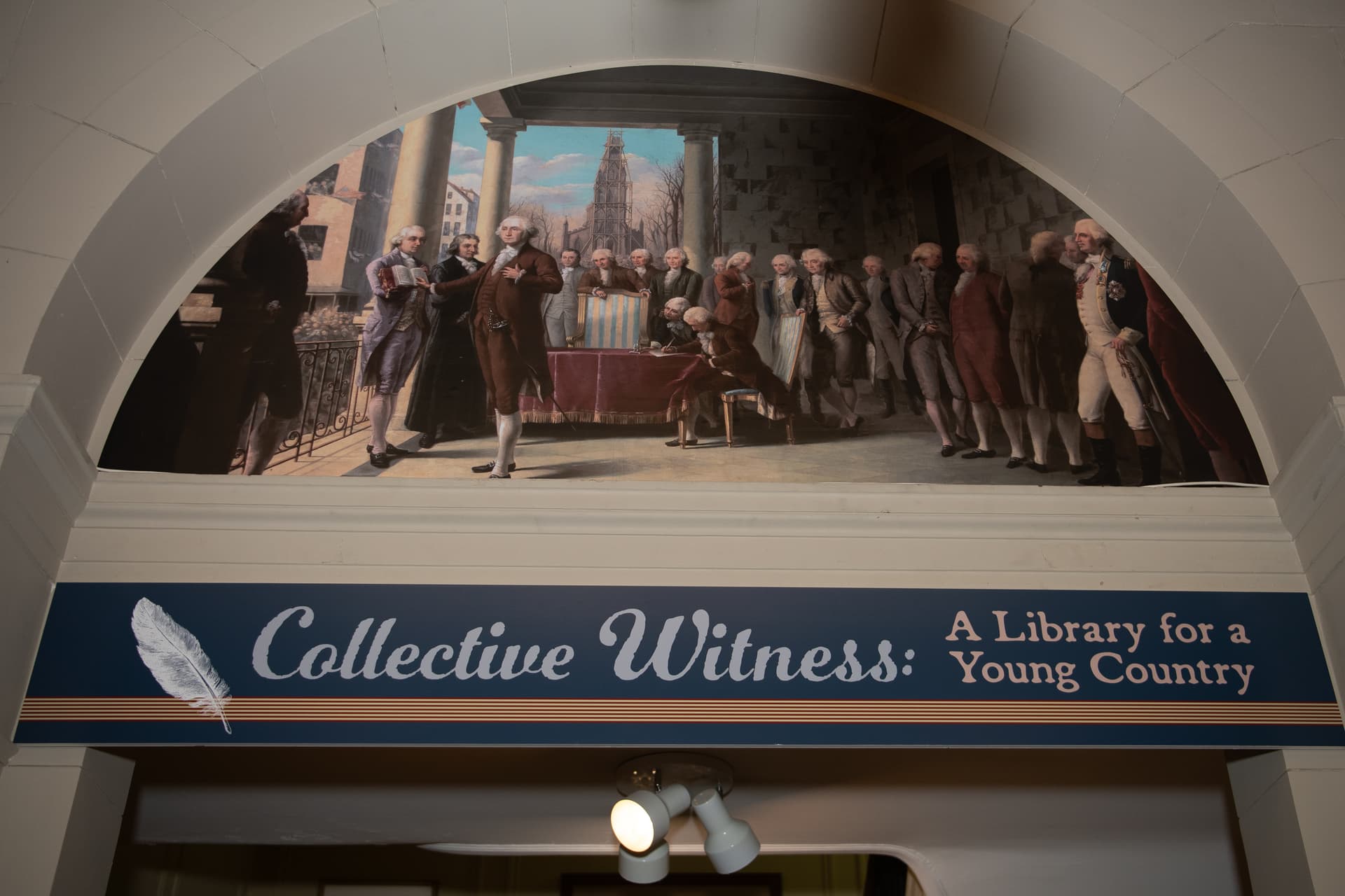 'Collective Witness' at the New York Society Library.