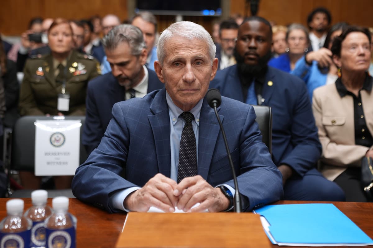 Dr. Anthony Fauci appears before the Senate Homeland Security and Governmental Affairs Committee at the Capitol, July 29, 2026.