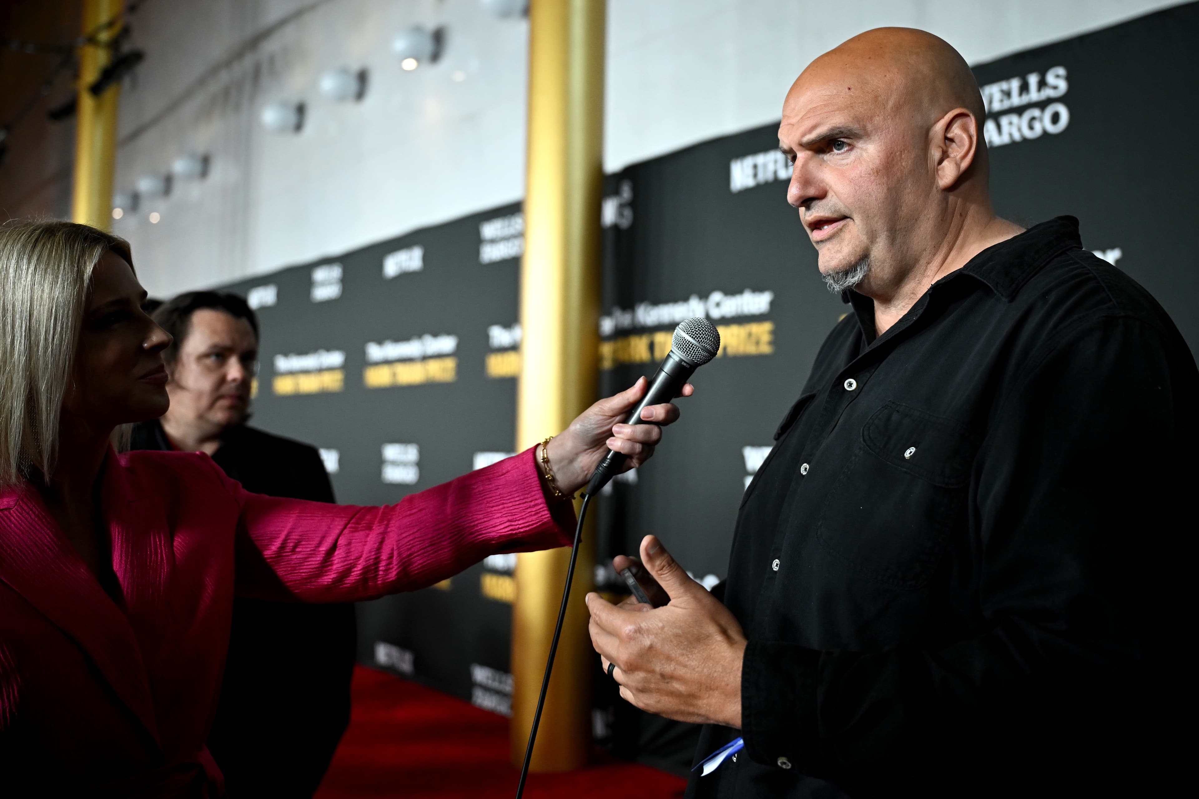Senator John Fetterman attends the 27th Annual Mark Twain Prize for American Humor gala at The Kennedy Center on June 28, 2026.