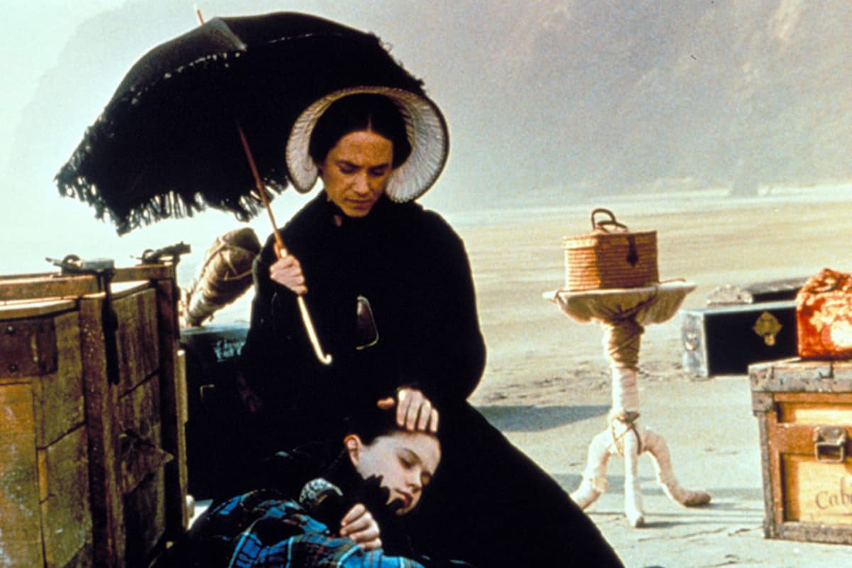 Holly Hunter and Anna Paquin in 'The Piano.'