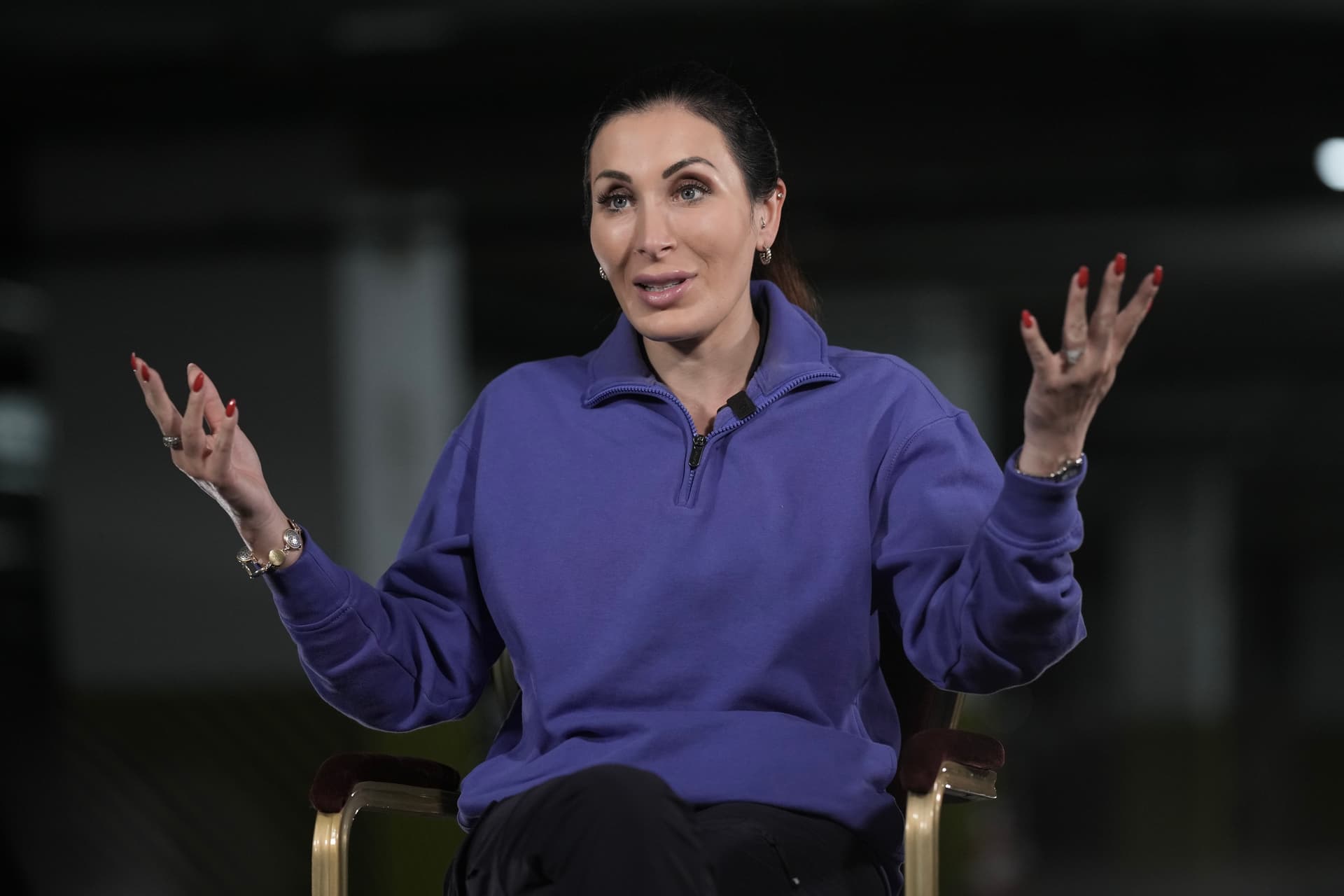 Laura Loomer at Kyiv on July 26, 2026.