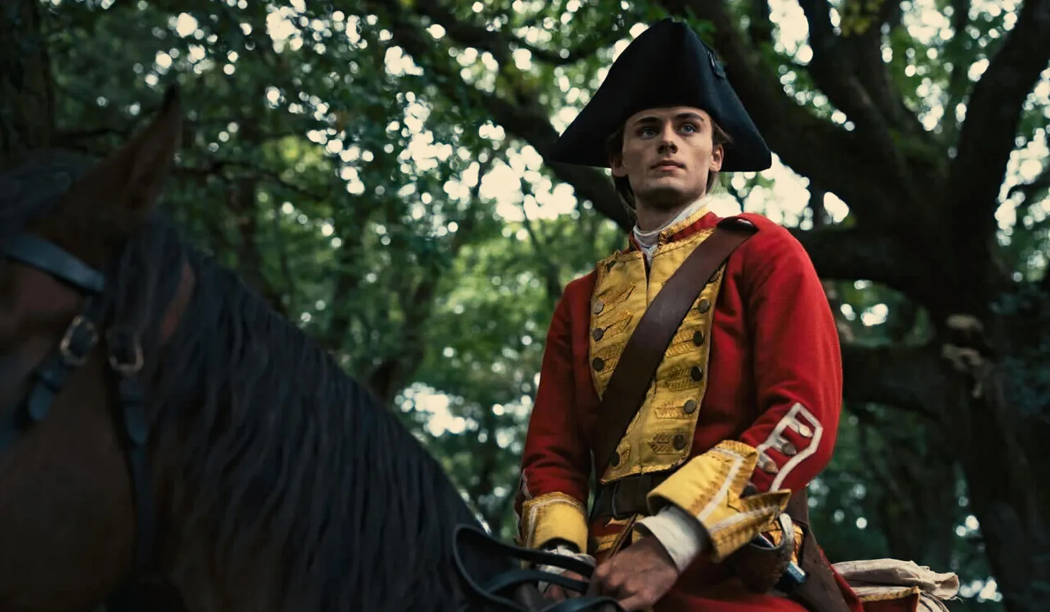 William Franklyn-Miller as George Washington in 'Young Washington.'