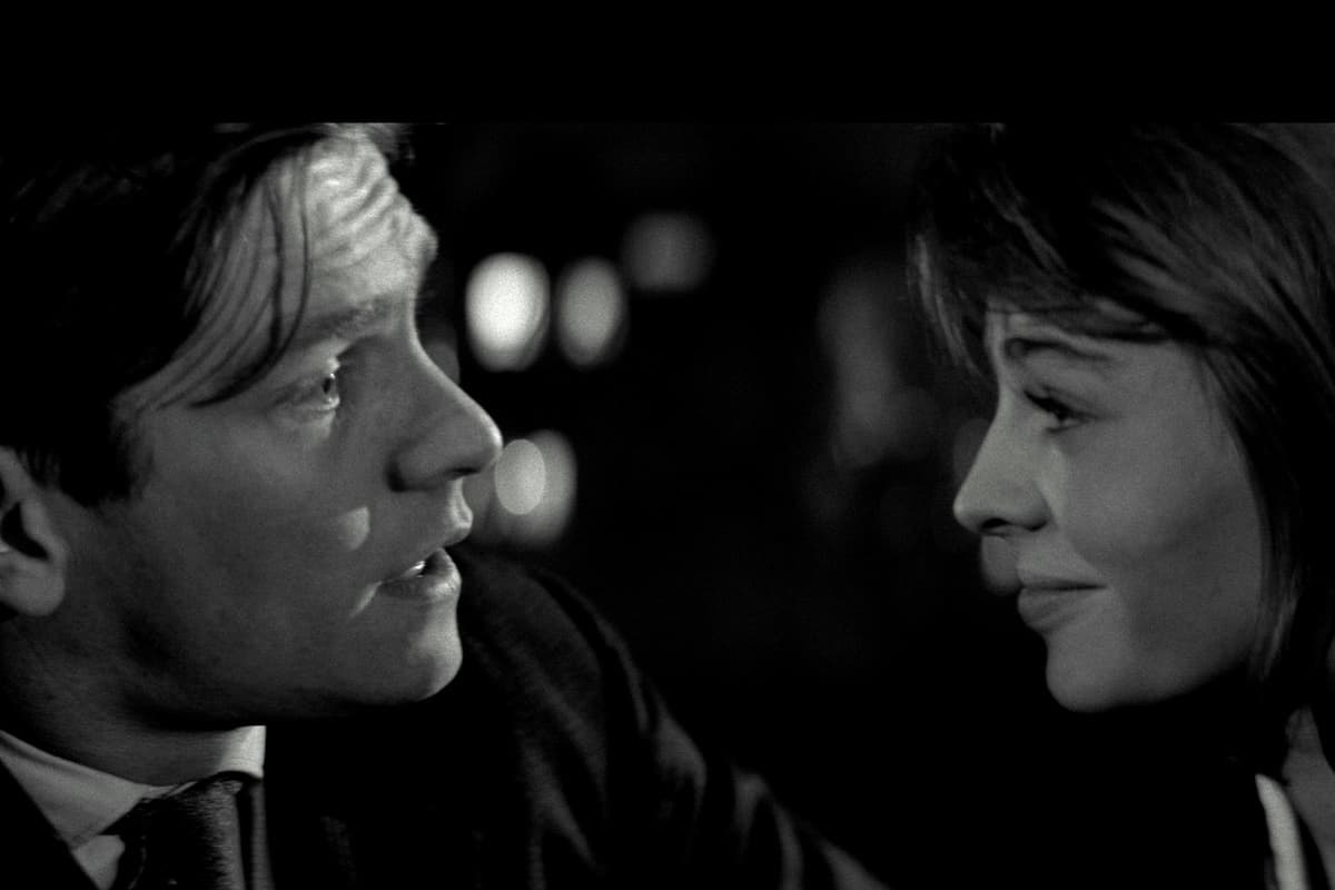 Tom Courtenay and Julie Christie in 'Billy Liar.'