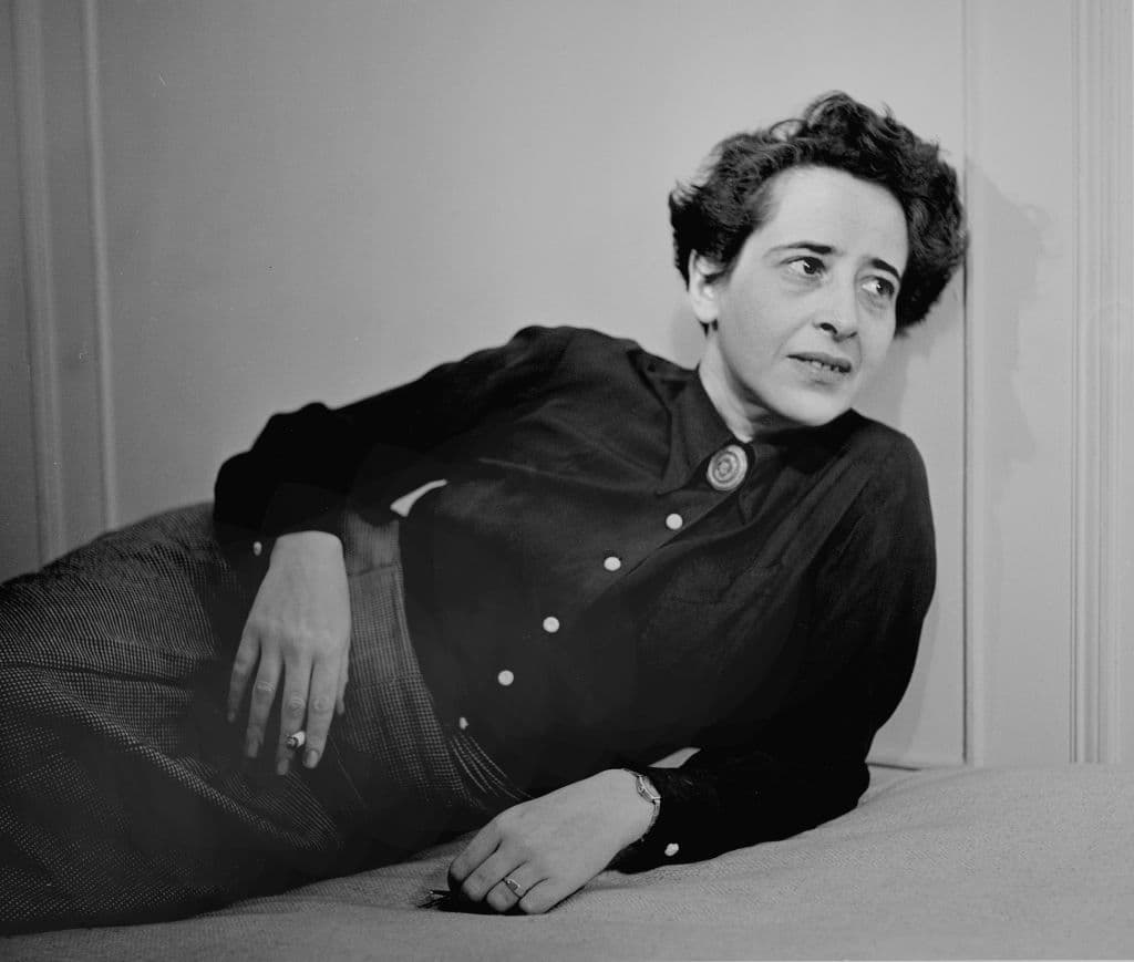 Hannah Arendt pictured in 1944.