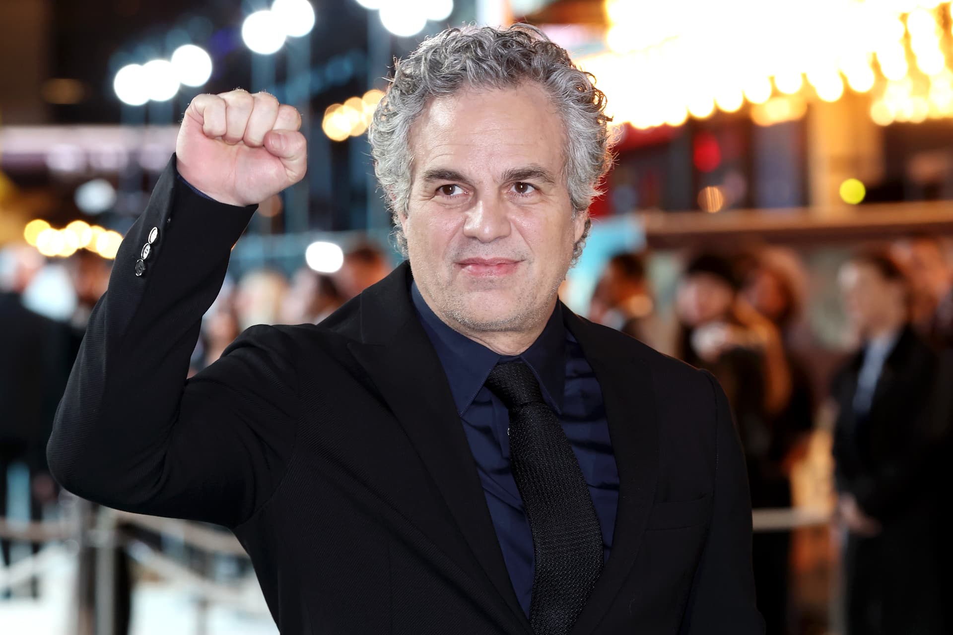 Actor Mark Ruffalo attends a gala screening of "Crime 101" at London, England, on January 28, 2026.