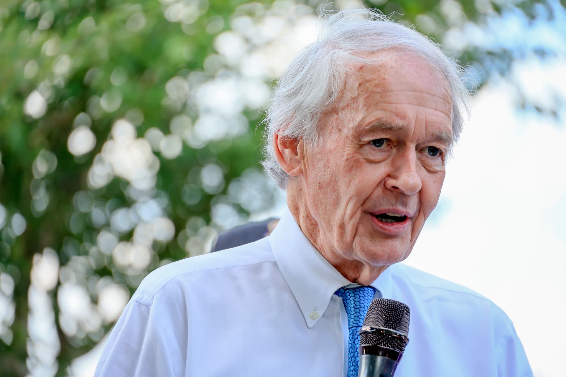 Senator Edward Markey at the Capitol, May 19, 2026.