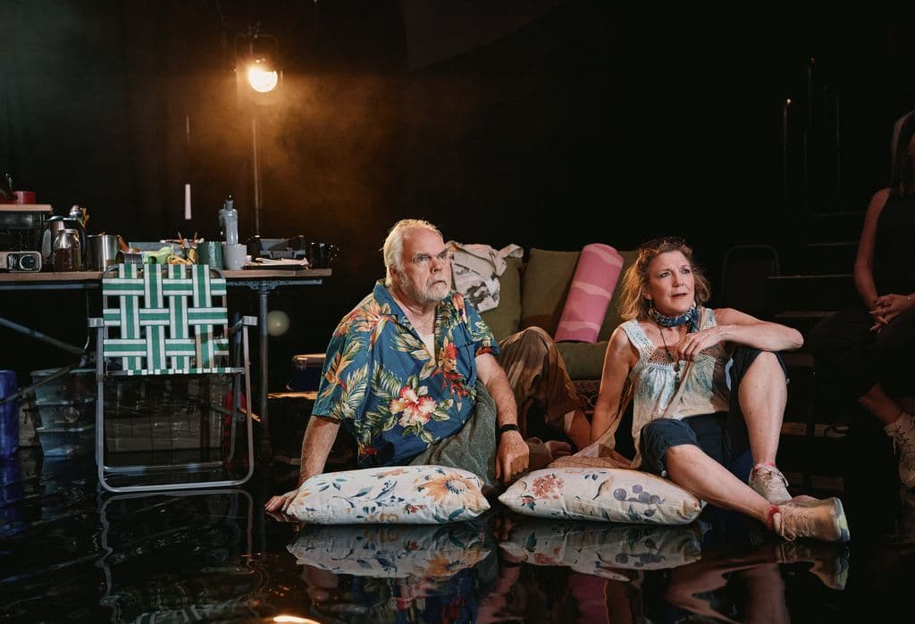 Michael Mulheren and Victoria Clark in 'Human Things.'