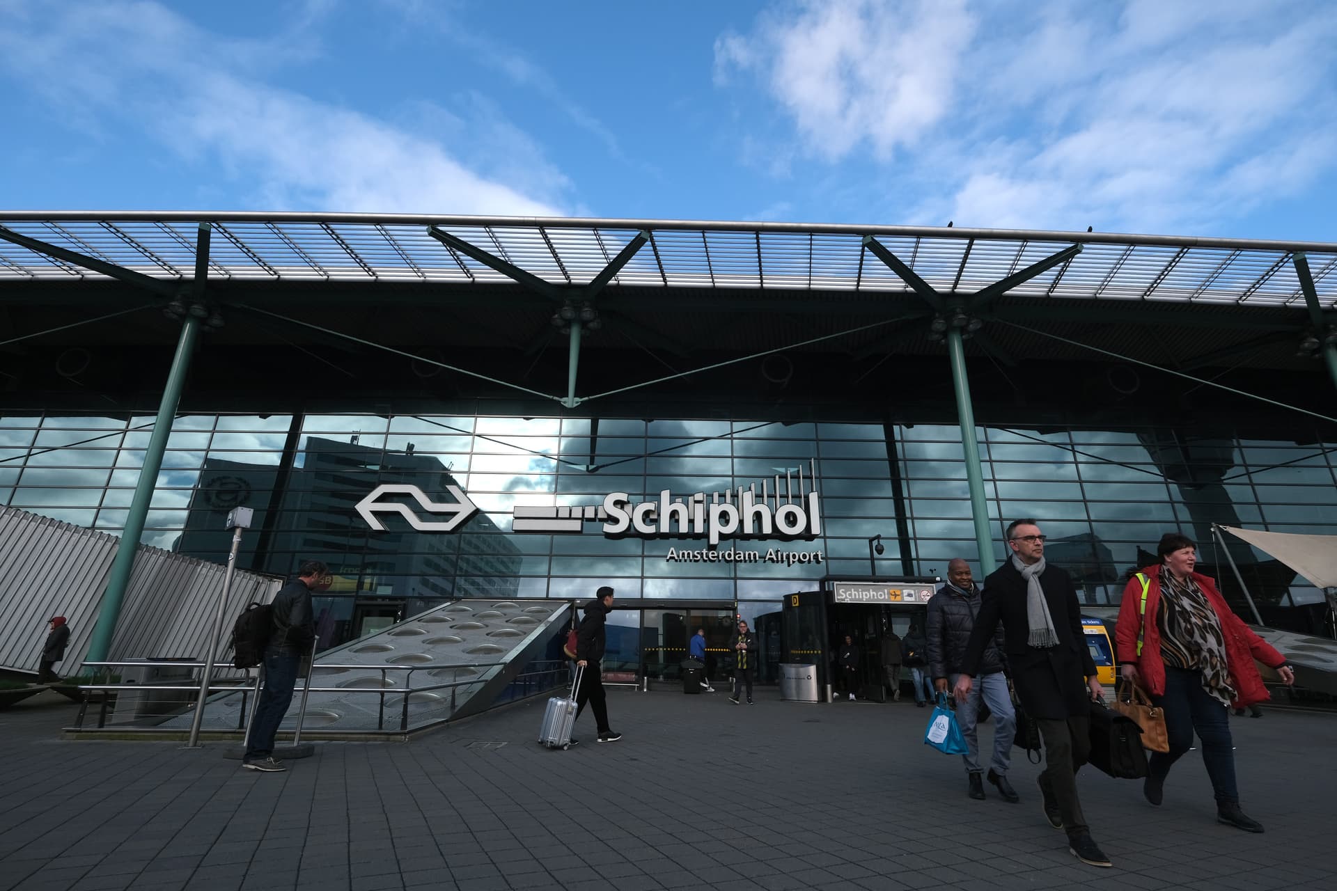 Amsterdam Airport Schiphol. 