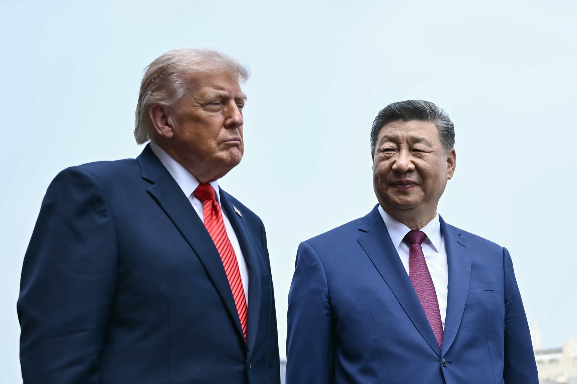 President Xi Jinping and President Donald Trump visit the Temple of Heaven on May 14, 2026 in Beijing, China. 