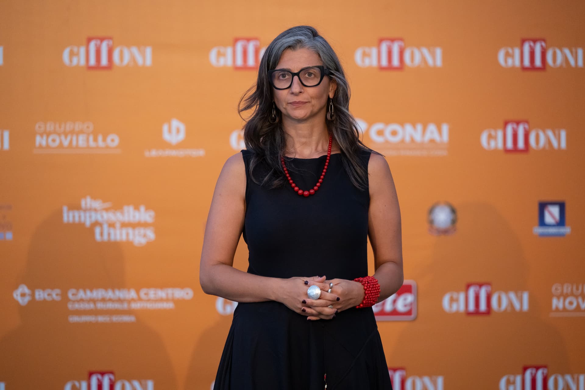 Francesca Albanese at the Giffoni Film Festival.