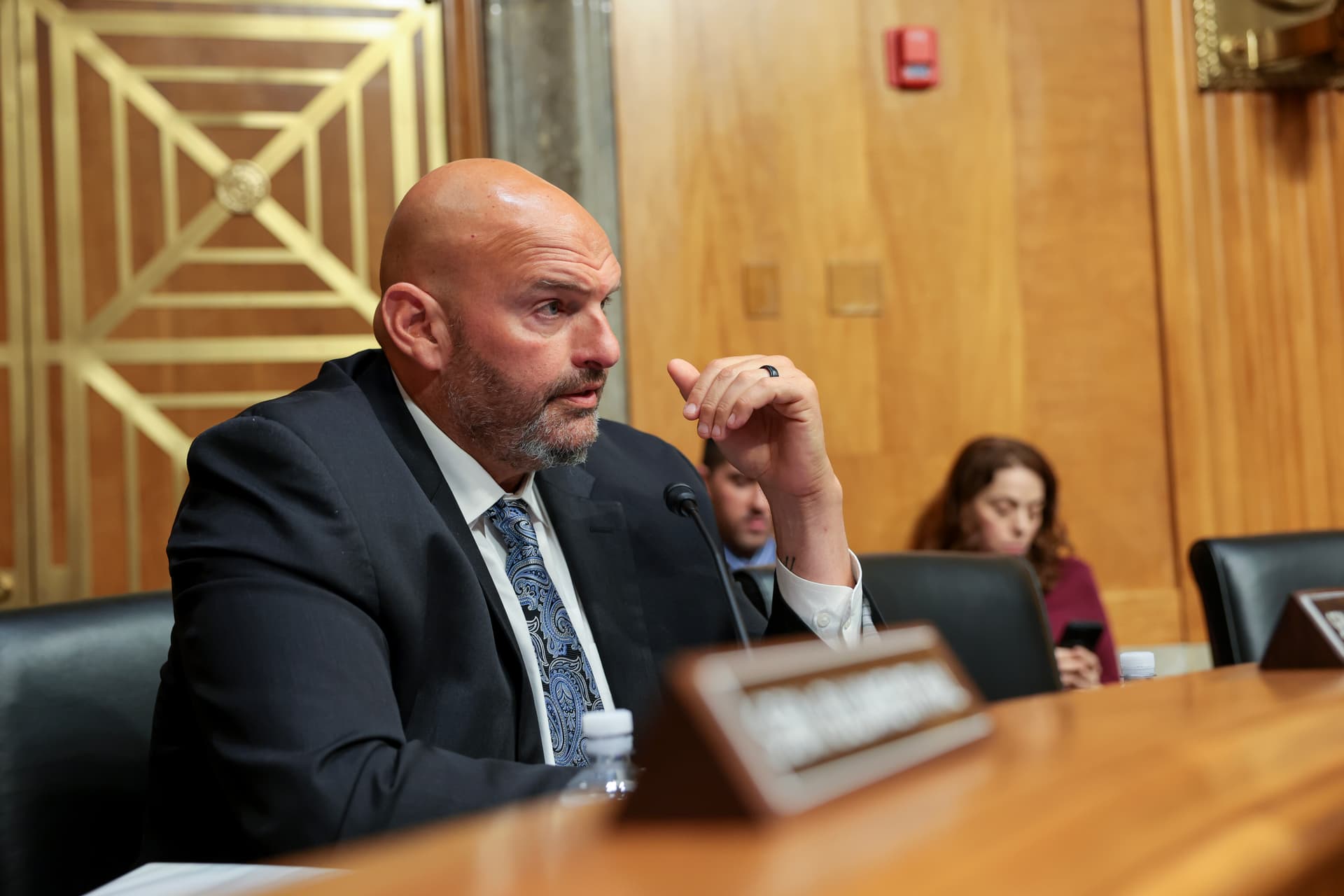 Senator John Fetterman on Capitol Hill, July 29, 2026.