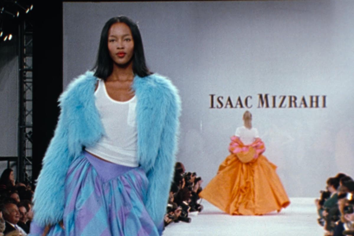 Naomi Campbell in 'Unzipped.'