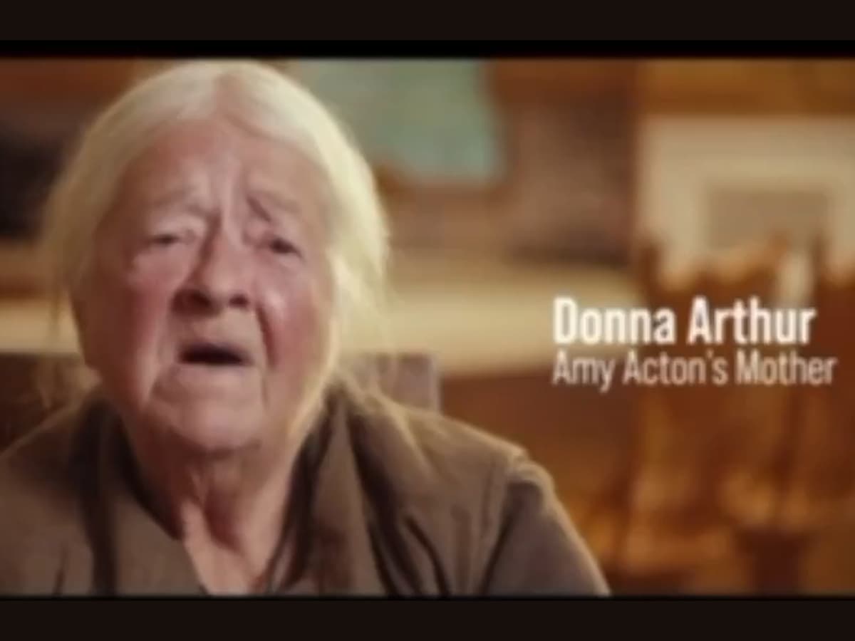 Vivek Ramaswamy's campaign is taking credit for an ad featuring his opponent, Amy Acton's mother, calling her a 'liar.' 