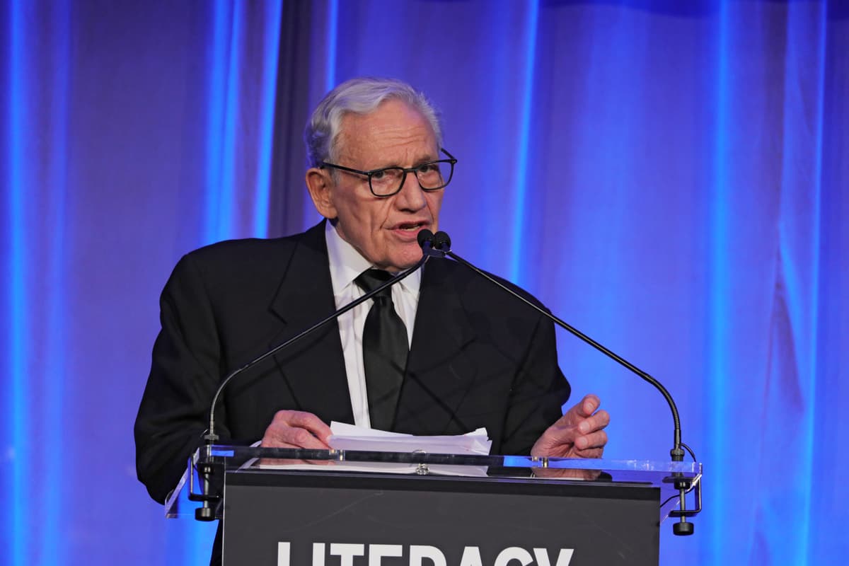 Bob Woodward attends the Literacy Partners Evening of Readings.