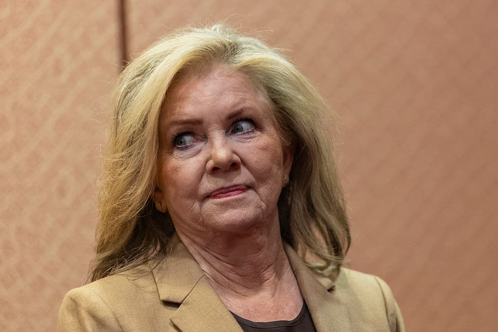 Senator Marsha Blackburn on September 23, 2026 at Washington, DC. 