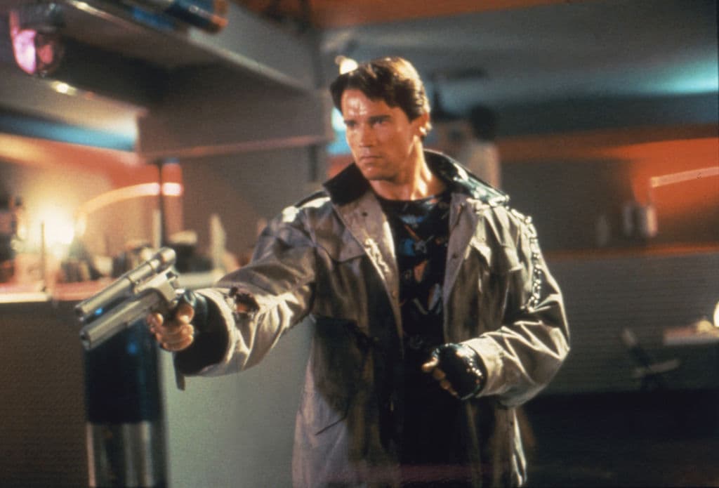 Arnold Schwarzenegger in 'The Terminator.'