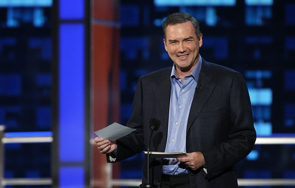 Norm Macdonald at the 'Comedy Central Roast Of Bob Saget' in Burbank, California, on August 3, 2008. 