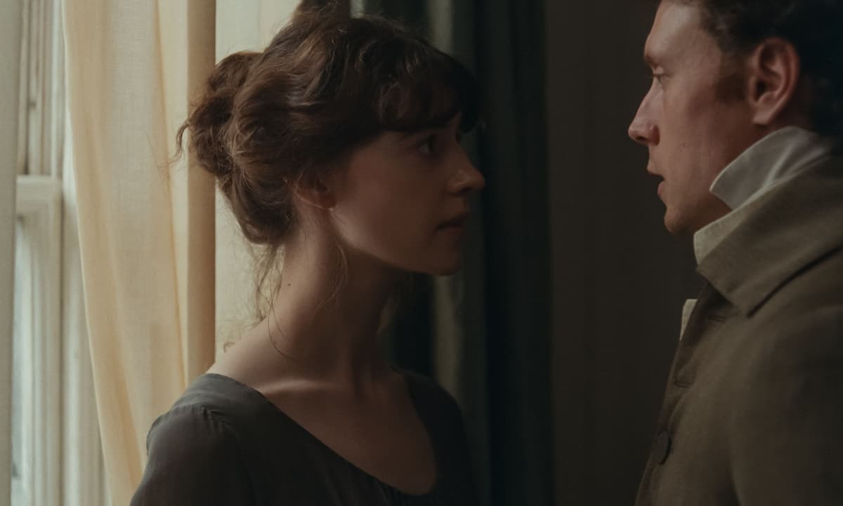 Daisy Edgar-Jones and George MacKay in 'Sense and Sensibility.'