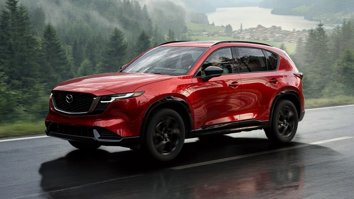 The CX-5 compact crossover is Mazda's best-selling model.