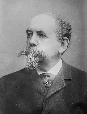Ward McAllister, the arbiter of New York City high society during the late 19th century. HBO's series "The Gilded Age" has revived interest in McAllister. Wikimedia Commons.