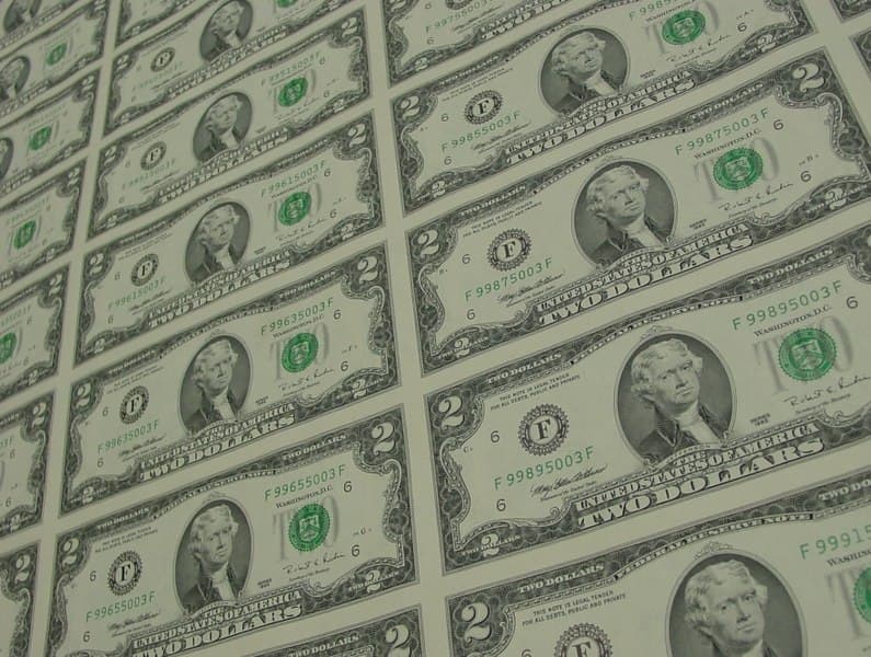 Via Wikimedia Commons United States currency.