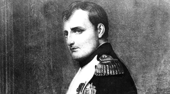Napoleon Bonaparte as depicted by French painter Paul Delaroche.  AP photo