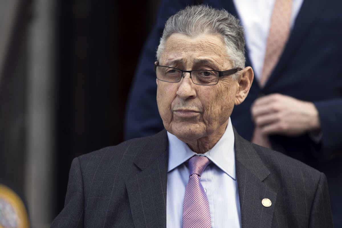 Sheldon Silver’s prison sentence for the notoriously vague crime of ‘honest services fraud’ amounted, in retrospect, to a death penalty. AP/Mary Altaffer, file