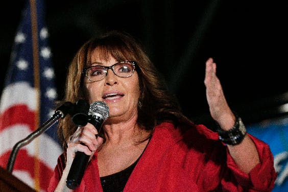 Governor Palin. AP/Brynn Anderson
