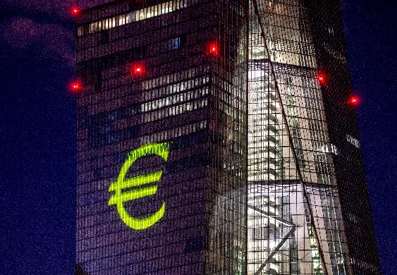 The European Central Bank at Frankfurt, Germany. AP Photo/Michael Probst