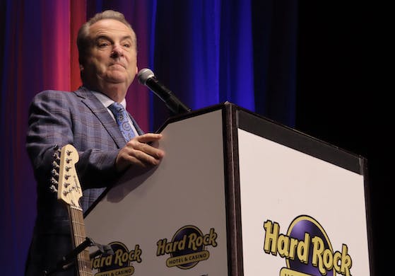 Jim Allen, chairman of Hard Rock International, at the company casino in Atlantic City New Jersey, on February 17, 2022. AP/Wayne Parry