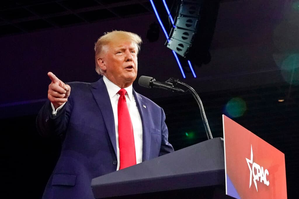 Support for or opposition to President Trump is a feature of the divide in conservative media. AP/John Raoux Featured image for Bad Blood on the Right: The Civil War Roiling Conservative Media