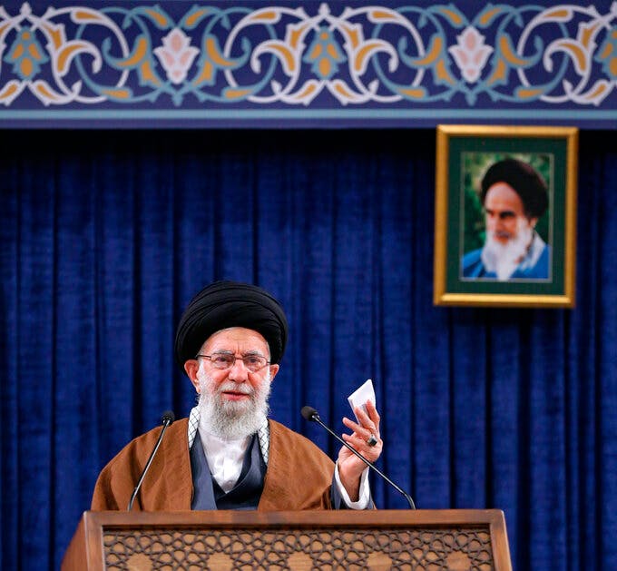 AP/Office of the Iranian Supreme Leader, file